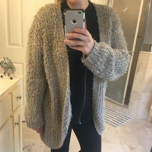 Kensie Teddy Bear Cardigan